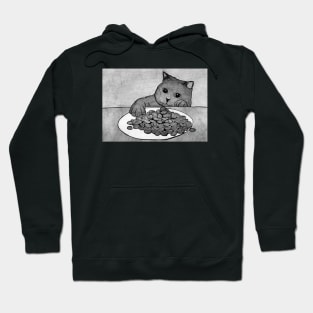 Cat Loves Coffee Hoodie